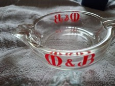 M&B NEW UNUSED GLASS ASHTRAY