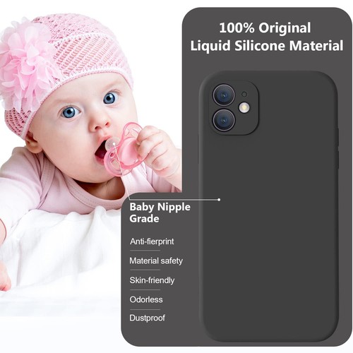 Vooii Kompatibel mit iPhone 11 Hülle, Aufgerüstetes Flüssigsilikon mit [Flachkante... - Bild 7 von 7