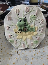 Vintage NOT Sears Frog Clock.