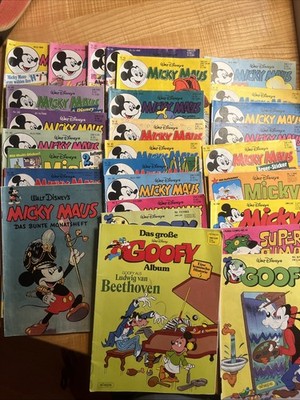 Micky Maus  Hefte Sammlungsauflösung 1980- 1990 Comics 29 STÜCK
