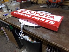 Toyota lighted sign 30x10x3 inch deep. LED li...