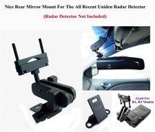 R1, 3, 4, R7, R8, R9  DFR Rare Mirror Car Mount good For Uniden Radar Detectors