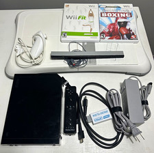 Nintendo Wii Console Wii Balance Board HDMI Bundle COMPLETE