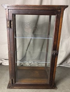 Antique Glass Display Case | eBay