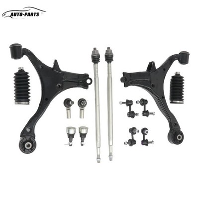 14pc Front Lower Control Arms Tie Rods Sway Bars Kit Fits Acura RSX 2002-2004