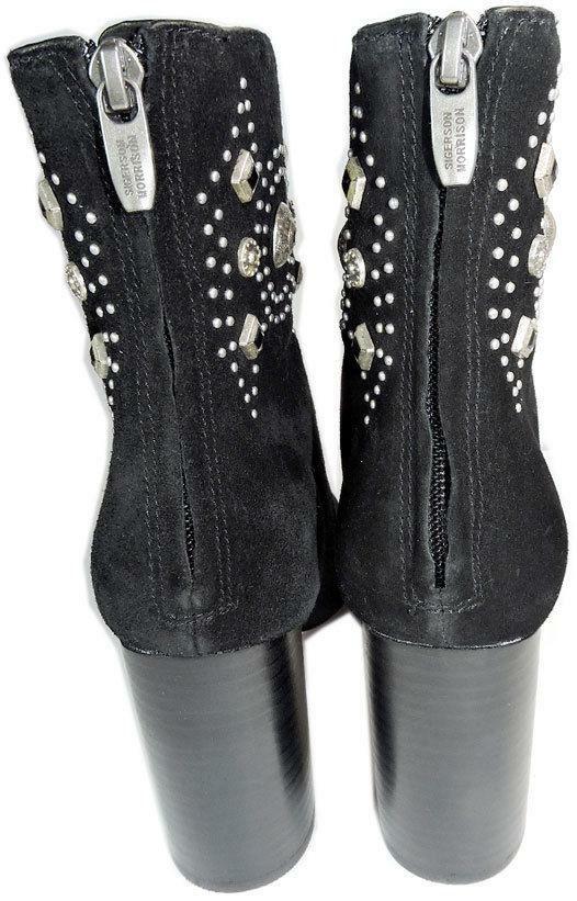 Bottes OTK Sigerson Morrison En Daim Noir - Taille US 5.5 Femme - Occasion Bon état