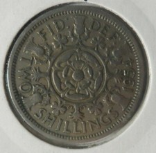 QUEEN ELIZABETH TWO/FLORIN SHILLING 1952-1967