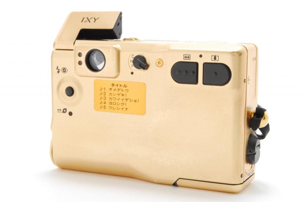 ★【未使用品】CANON IXY Limited Version GOLD Canon IXY Limited Version Gold 60th [Almost Unused in Box