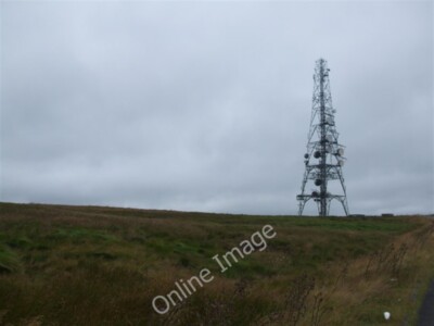 Photo 6x4 Windy Hill telecommunications mast Rakewood  c2009
