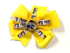 Beautiful Disney's Snow White Inspired Girl's Bottle Cap Hair Bow
