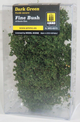 Ammo MIG - Vegetation Fine Bush, Dark Green, Neu, OVP #4.24-R