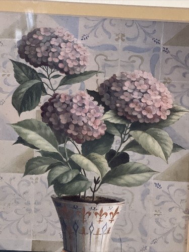 fabrice de villeneuve print of hydrangeas 11”x 14” - Picture 2 of 6