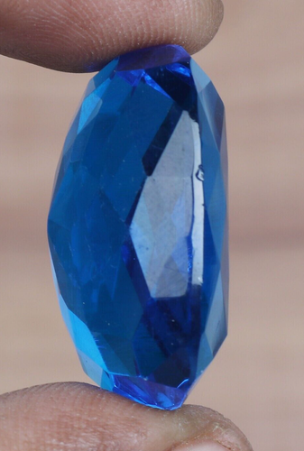 AAA+ Large 78.65 Ct. Blue Topaz Cushion Cut Loose Gemstone Women for Gifts - Picture 4 of 6