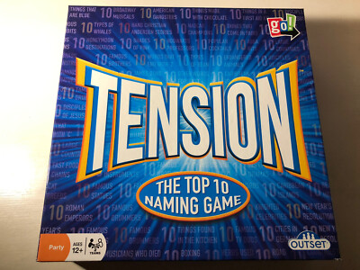 Tension: The Top 10 Naming Game Board Game (2016) Cheatwell Games Party Game
