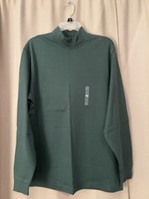 New Unisex Roundtree  Yorke Turtleneck Long Sleeve Shirt Size L
