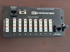 NEW SCP Structured Cable Products From/To Location - Patch Panel Module PP-8