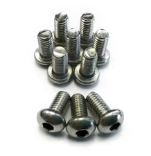 M5 Metric Hex Socket Button Head Cap Allen Screw Bolt Motorcycle Hardware 10pcs