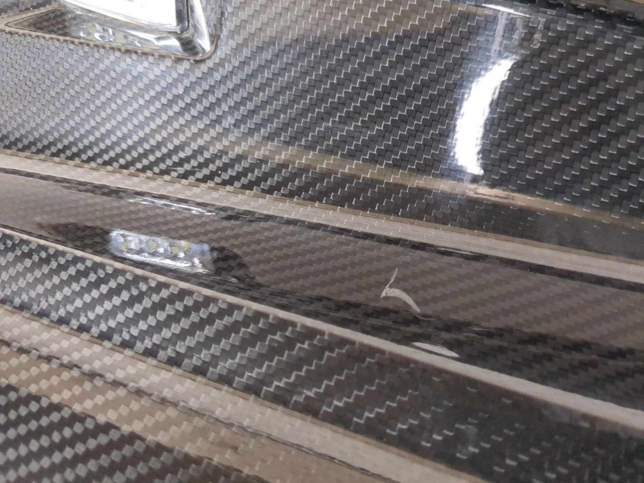 2017-2023 Audi R8 V10 - OEM Right Engine Bay Carbon Fiber Trim Panel 4S8862082A