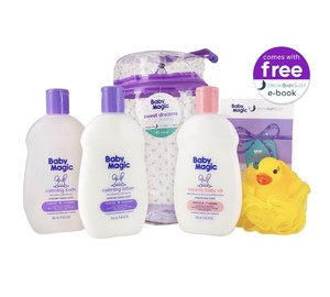 baby magic bath set