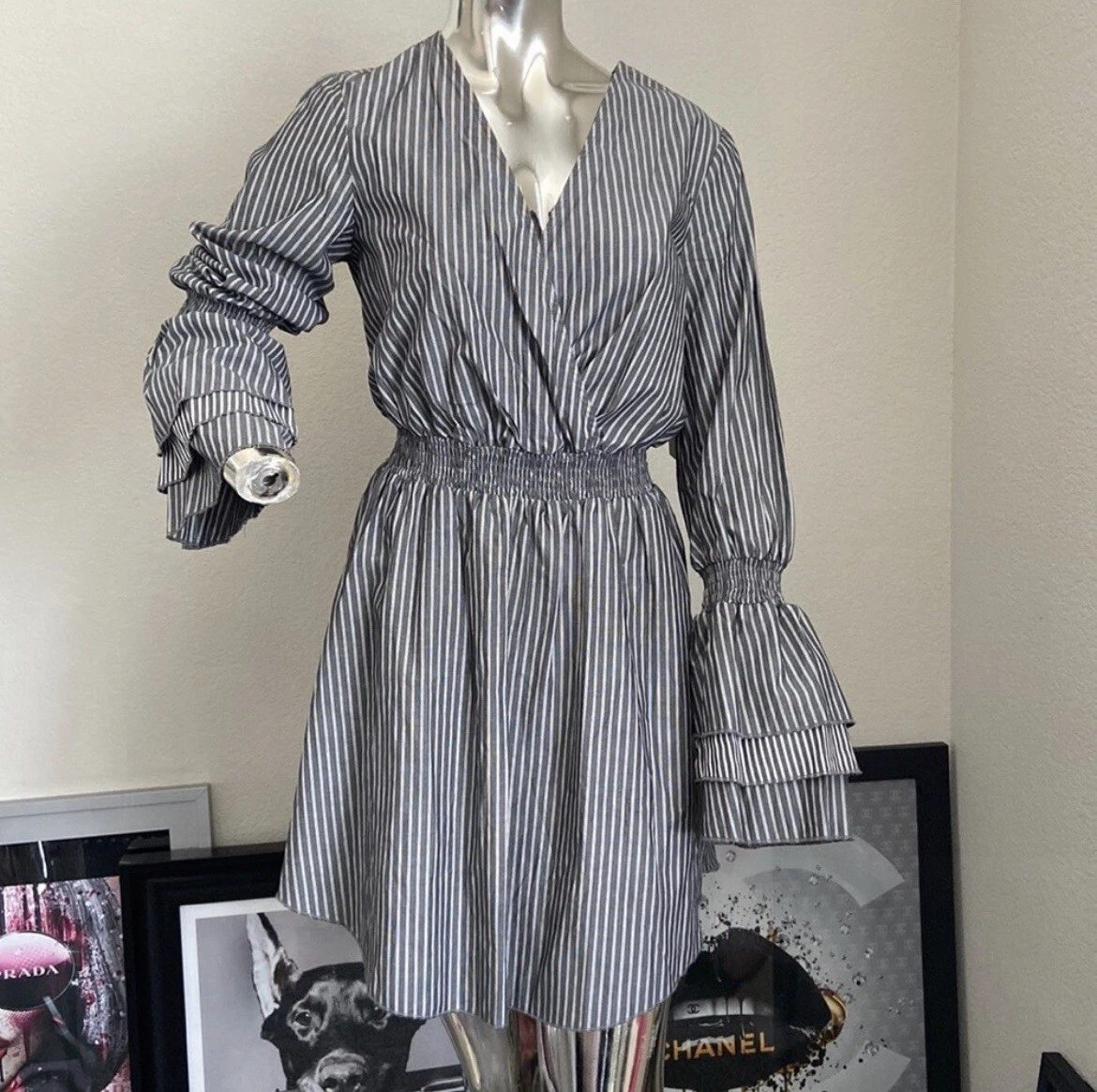 Nordstrom bell sale sleeve dress