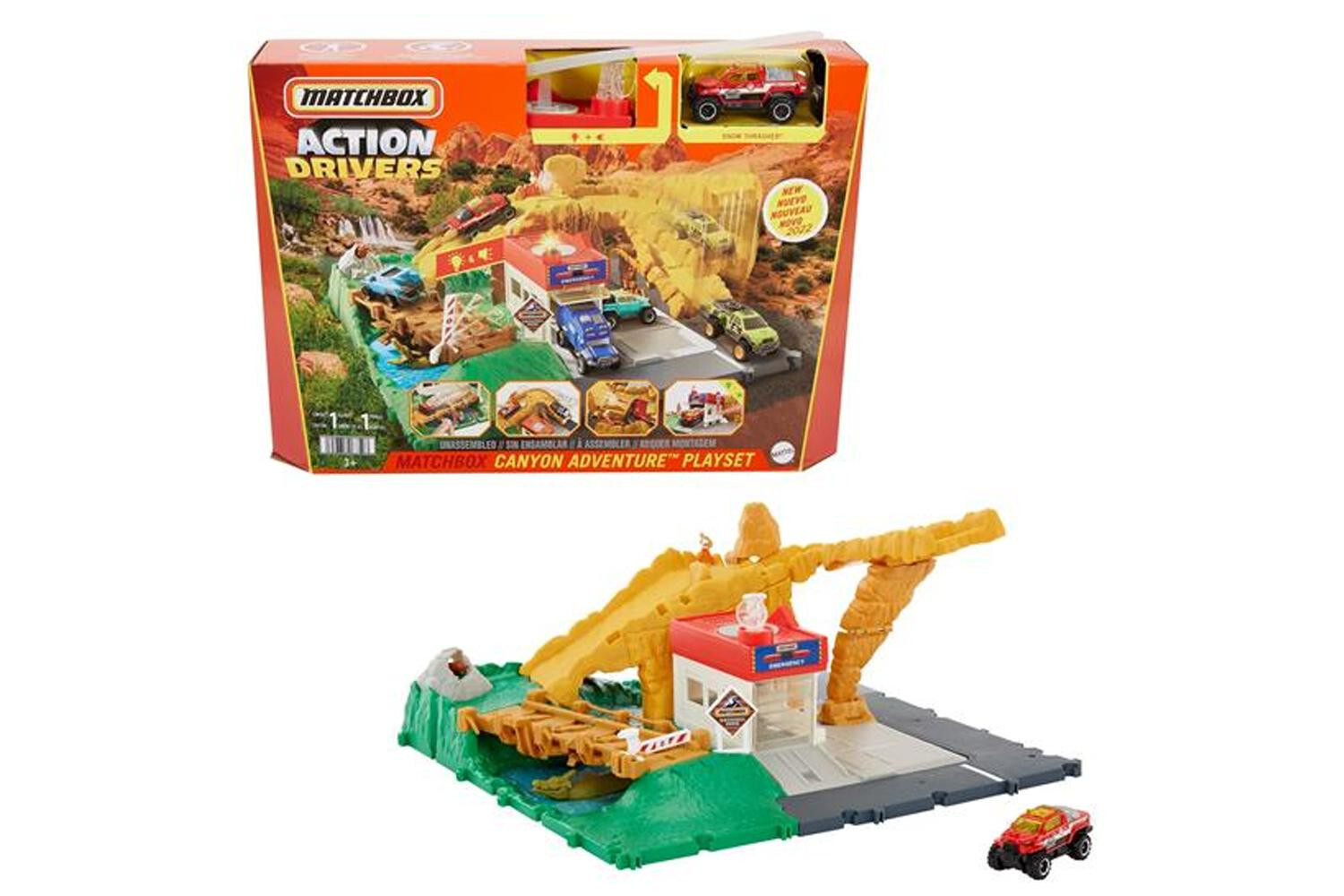 Matchbox Salvataggio in Montagna Playset