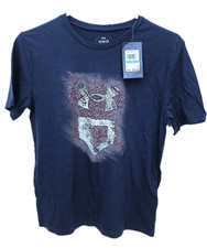 NEW--Under Armour Youth Loose Fit Short Sleeve Pullover Tee UA Brown Logo