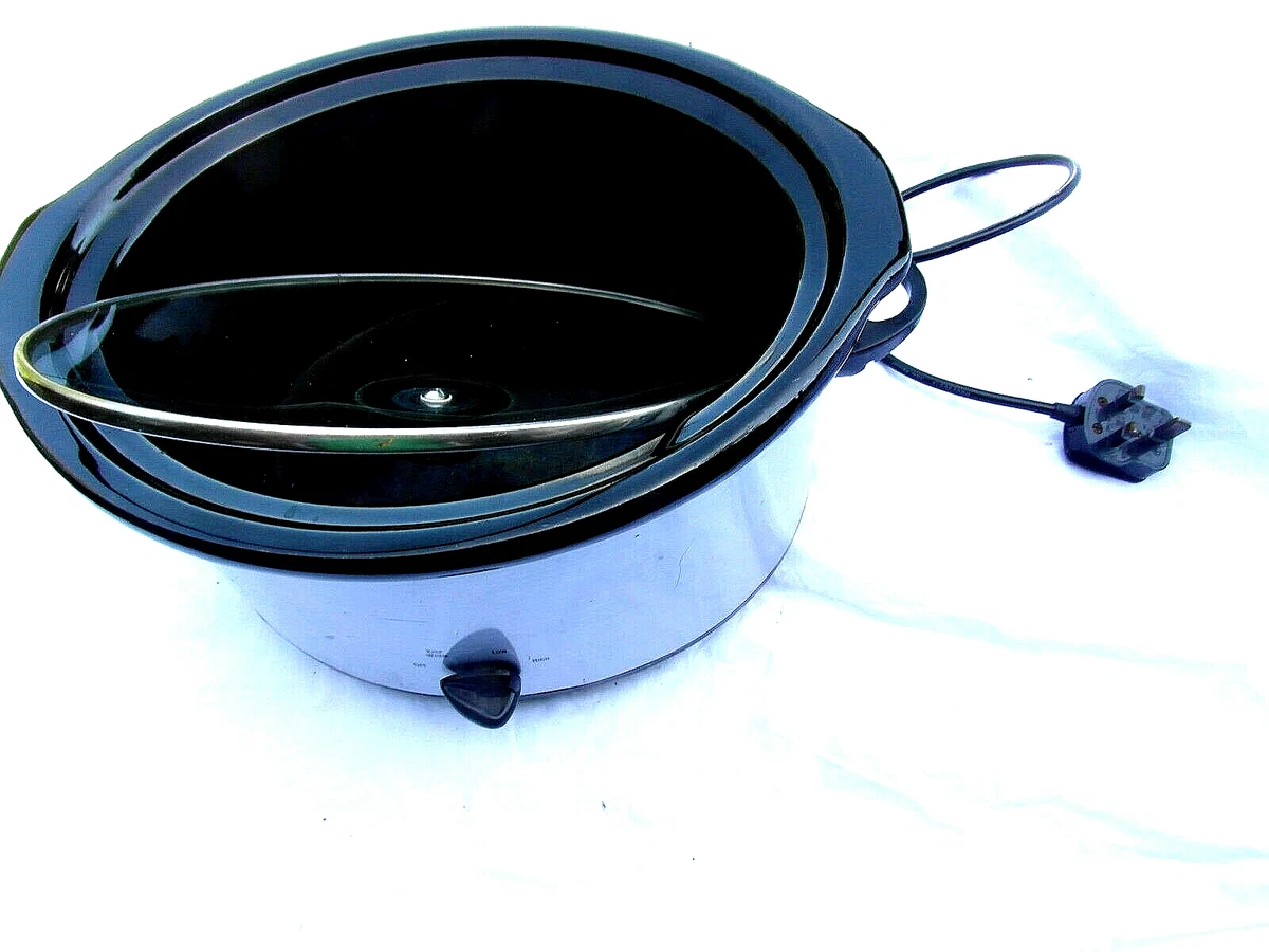 SLOW COOKER 4.5L 230W MODEL G2SSC1001 by Morrisons Oval cavity 10
