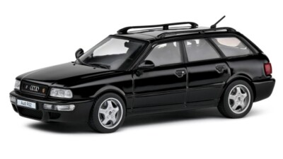 Audi A4 Rs2 Avant Sw Station Wagon 1995 Schwarz 1:43 Modell 4310103 SOLIDO