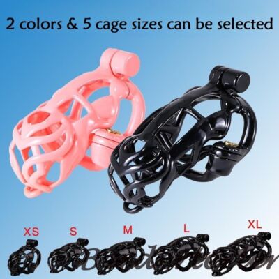 Mamba Male Chastity Device Cobra Cage 3D Printing Clamp Locking Belt for Men
