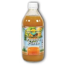 Papaya Puree EA 1/16 OZ By Dynamic Health Laboratories