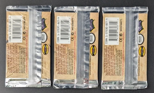 1999 Pokemon Fossil Sealed Booster Pack Art Set Sealed - 3 Packs - 第 2 张/共 2 张