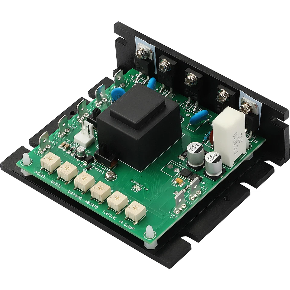 Módulo de control de velocidad variable 115/230V 50/60Hz para motor DC Minarik MM23001C Foto 2 de 4