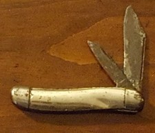VINTAGE HAMMER BRAND FOLDING POCKET KNIFE MADE IN USA 1936 - 1937