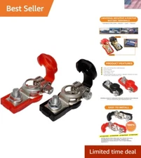 Quick Connect & Disconnect Battery Terminals - Heavy-Duty for All Vehicles
