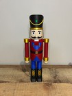 3D Printed 12" Nutcracker Soldier Christmas Decoration in Red / Blue / Gold