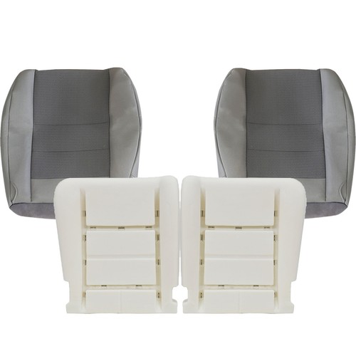 For 2003-2007 Ford F250 F350 Lariat XLT Driver Passenger Cloth Seat Cover / Foam - Picture 173 of 194