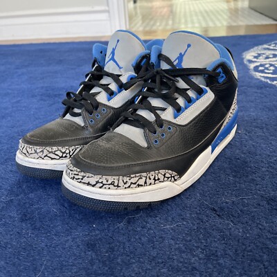 Size 10 Air Jordan Retro Sport Blue 887223195603|