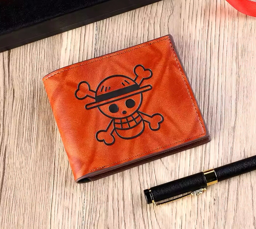 One Piece Wallet - Anime Manga Straw Hat Pirates - Monkey D Luffy