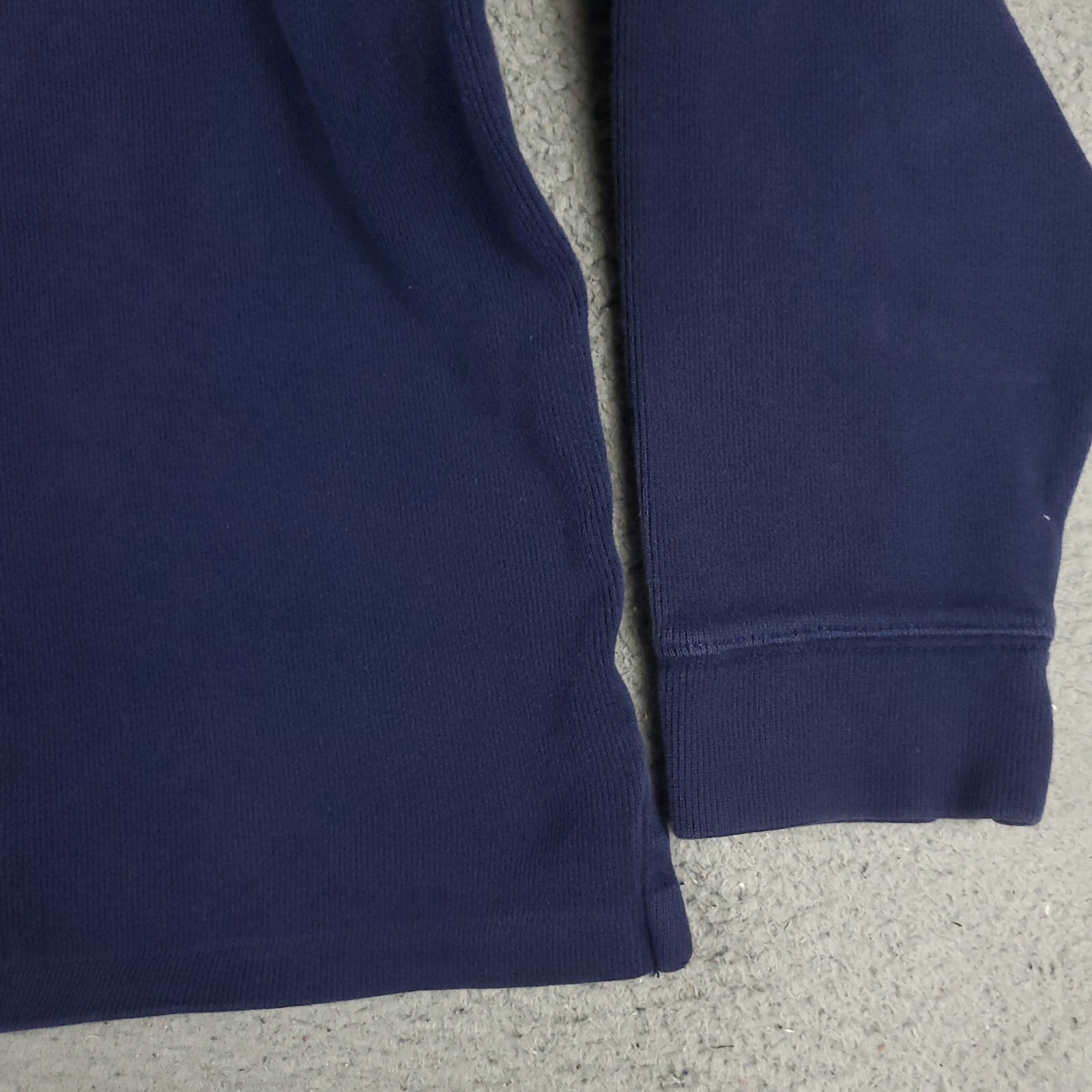 Maglione Ralph Lauren uomo taglia XL blu pony 1 4 zip pullover felpa *MACCHIATO