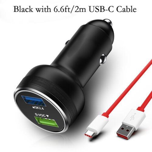 65W Warp Charge Car Charger Dash SuperVooc for Oneplus 10 9 Pro 8T 8 7T 7 6 Nord - Picture 17 of 20
