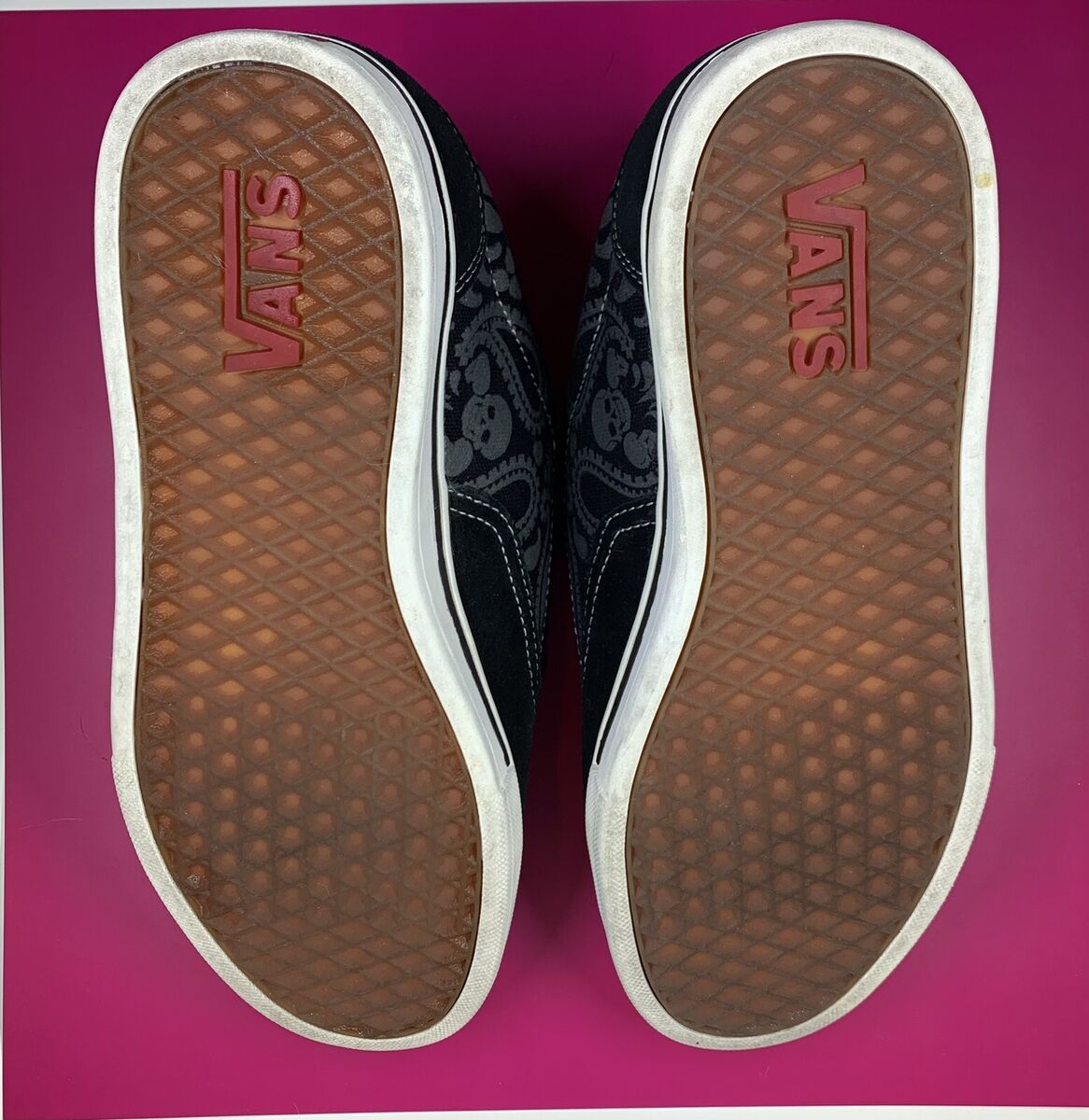 Vans AV era pro shoe Black/white Paisley Skateboarding Vans AV era pro shoe Black/white Paisley Skateboarding