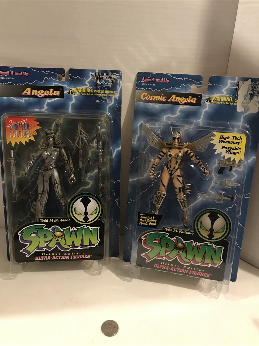McFarlane Toys Action Figure Limited Edition Silver Angela