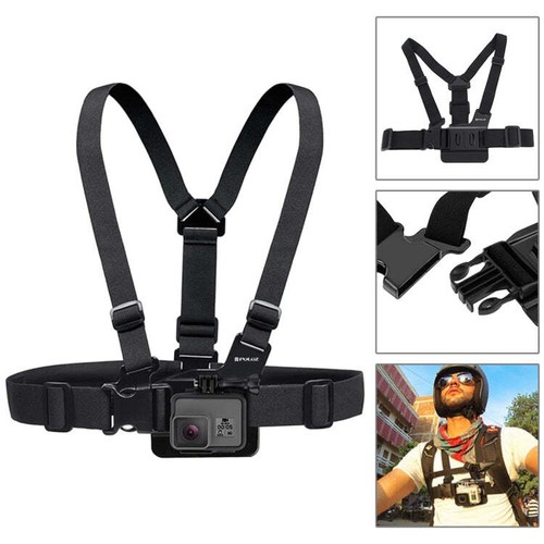 Puluz 53 in 1 Zubehör Total Ultimate Combo Kits (Brustgurt + Saugnapf M - Bild 4 von 17