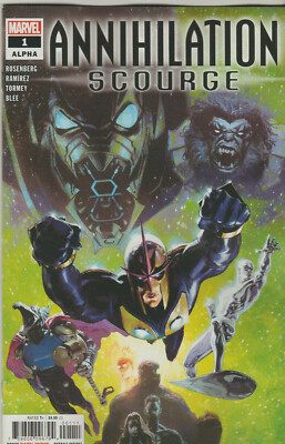 MARVEL COMICS ANNIHILATION SCOURGE ALPHA #1 JANUARY 2020 1ST PRINT NM