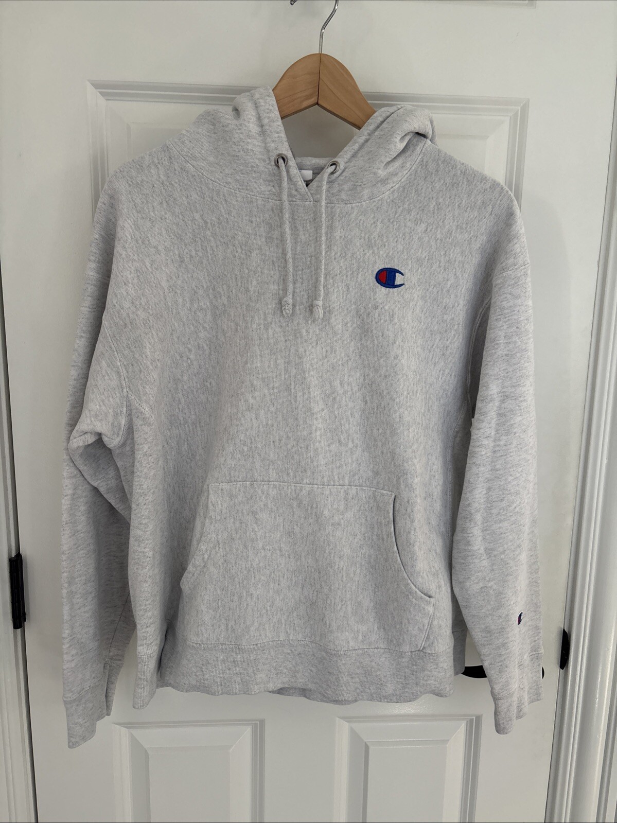 Champion Light Grey Sweatshirt Size Youth Large