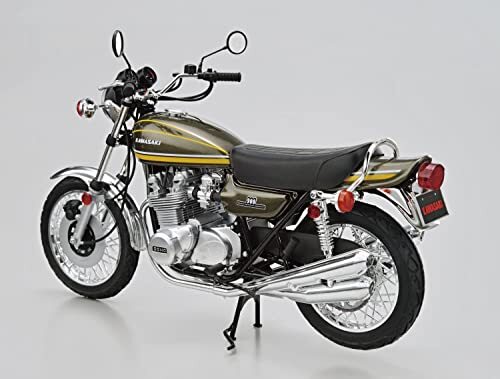 Aoshima 1/12 The Bike Serie Nr. 31 Kawasaki Z1A 900 SUPER4 1974 Kunststoff-Kit JPN - Bild 3 von 7