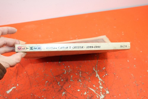 CLYMER HONDA CR80R CR125R 1989-1991 SERVICE REPAIR MAINTENANCE MANUAL M431 - Picture 4 of 7