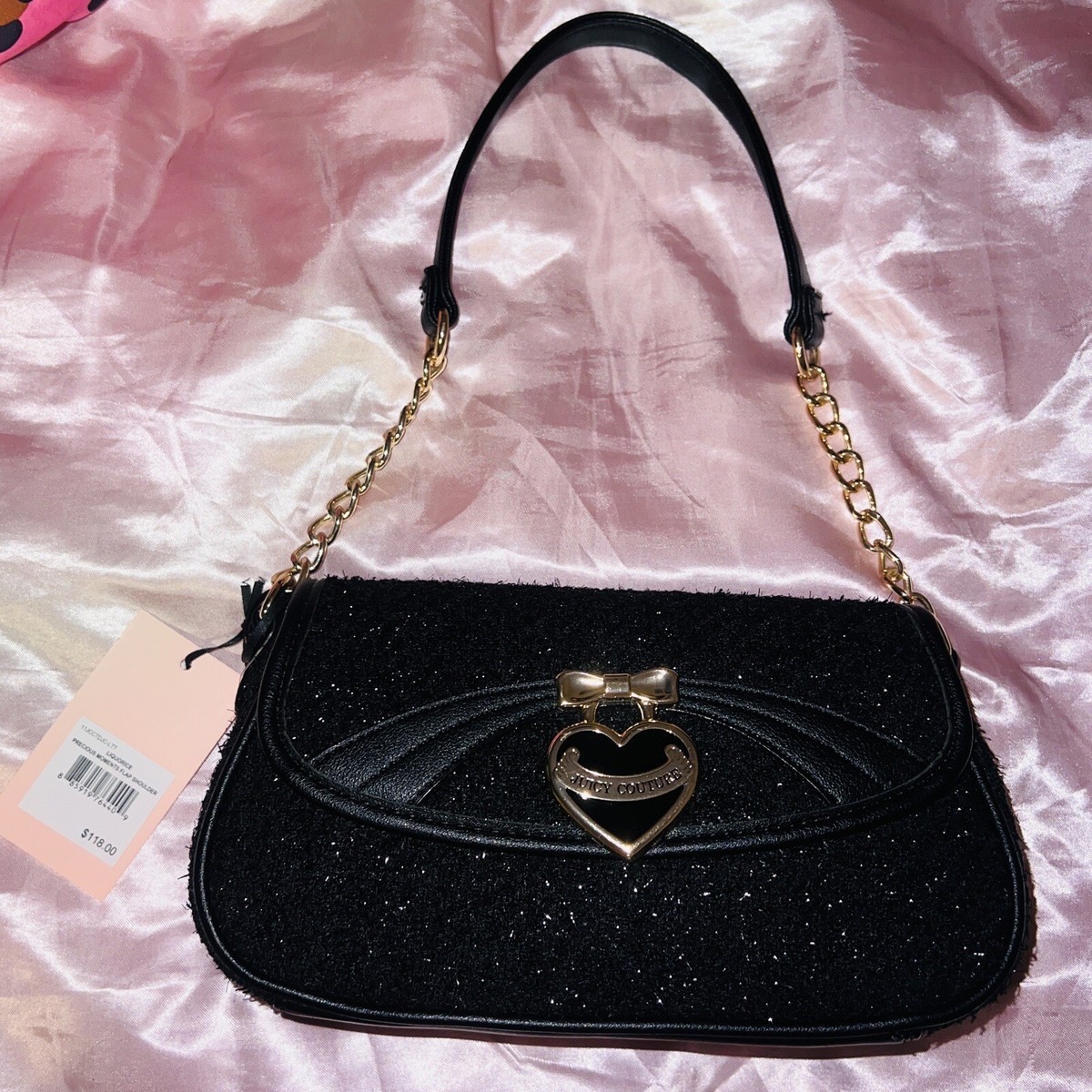 New Black Juicy Couture Shoulder Bag Purse | eBay New Black Juicy Couture Shoulder Bag Purse | eBay