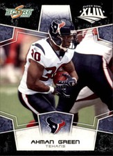 2008 Score Super Bowl XLIII Black Parallel Singles #1-154 (Pick Your Cards)