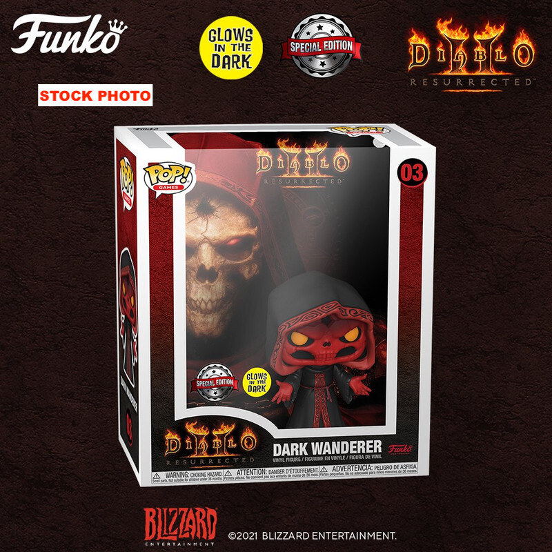 Funko Pop Games: #03 Diablo II Dark Wanderer GameStop Exclusive